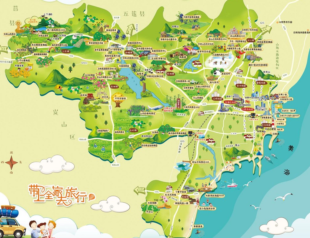 潮州景区使用手绘地图给景区能带来什么好处？